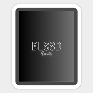 Black Gradient Sticker